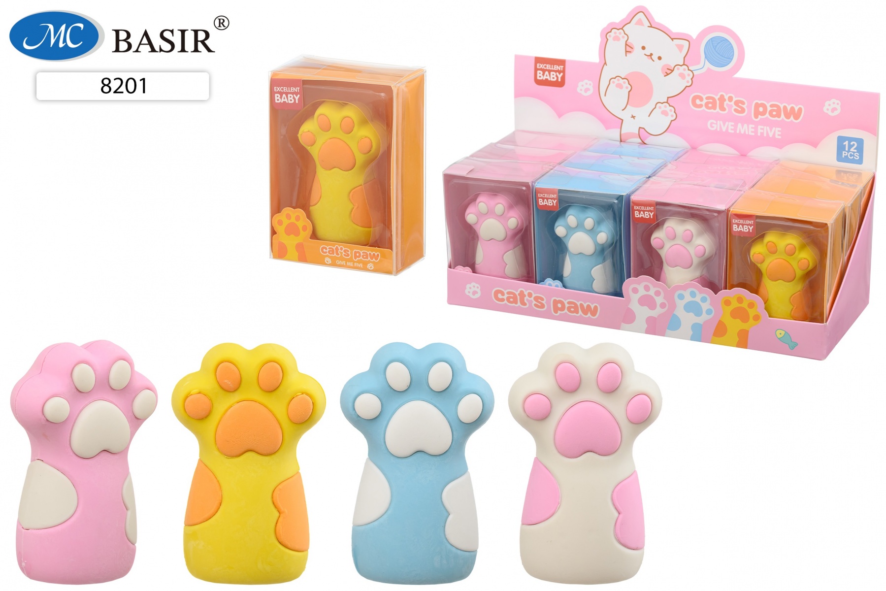 Ластик-игрушка конструктор ЛАПКА