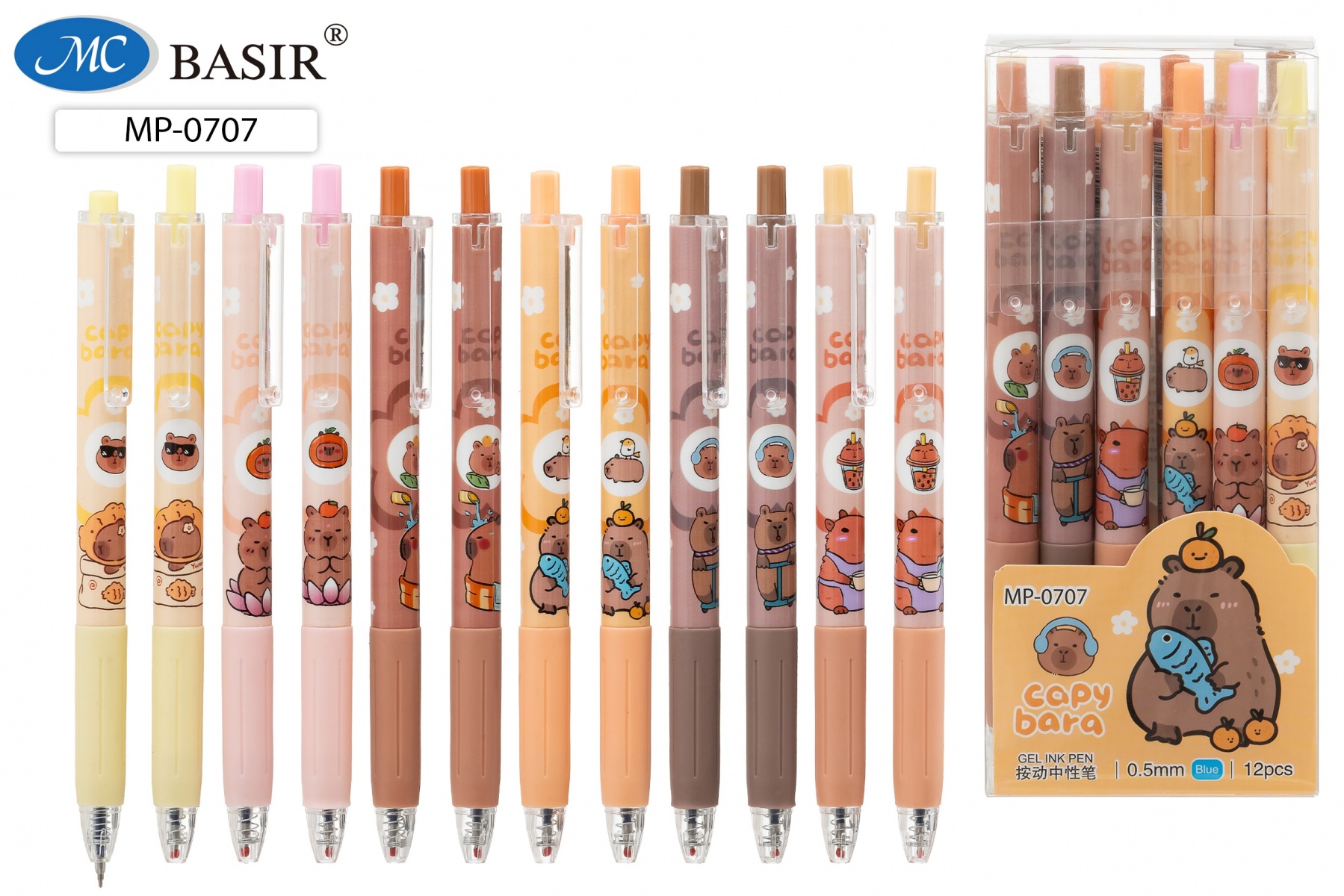 Авторучка гелевая КАПИБАРА