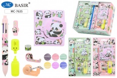 Подарочные наборы, Набор подарочный канцелярский: детский ПАНДА